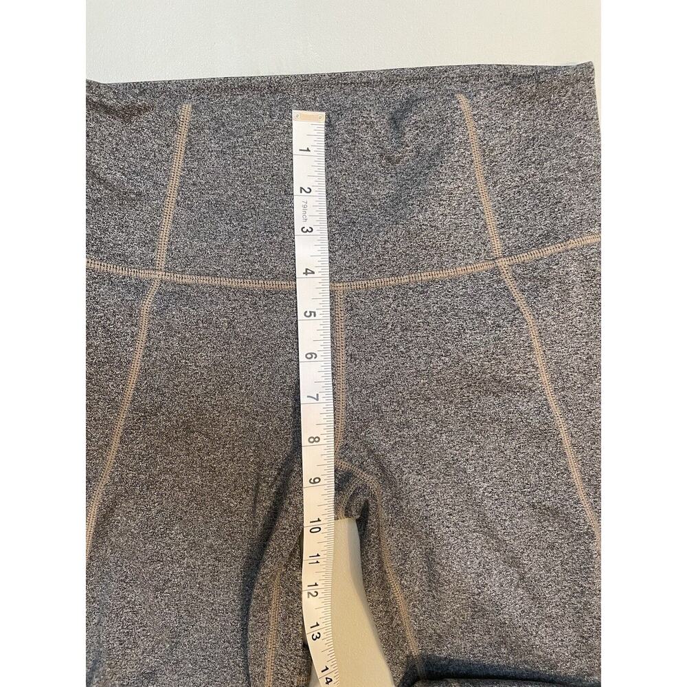 Athleta‎ Salutation Powervita Capri Crop Leggings Gray Size S Yoga Athletic - Picture 10 of 10